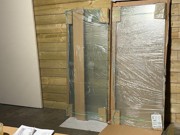 Novellini douchedeur verstelbaar 177-181cm Young 2B