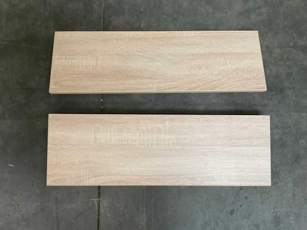 Ladefronten greeploos set 2-delig 70x2x23cm