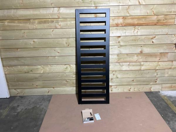 Royal Plaza radiator Amaril 60x175cm 841W zwart