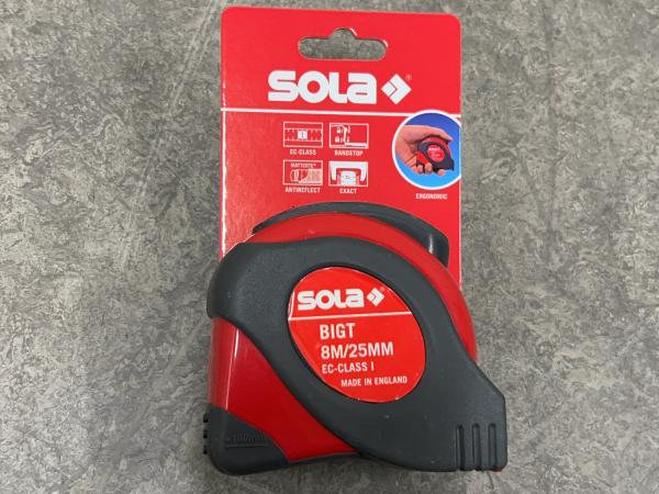 5x Sola rolmaat 8m Big T