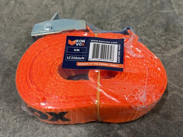 25x Konvox Spanband met klemgesp – 25mm x 4 m