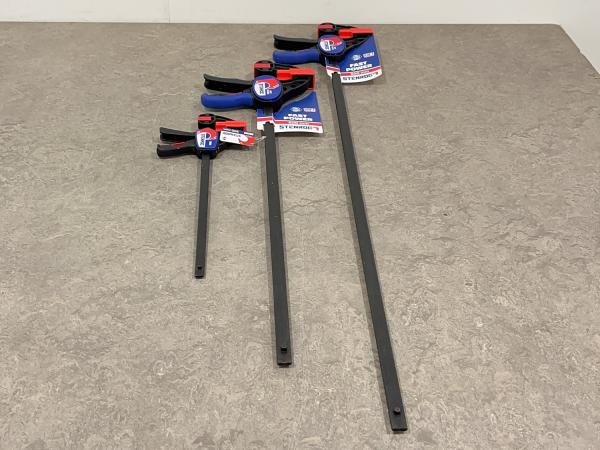 Stenroc lijmklemmen 3-delige set