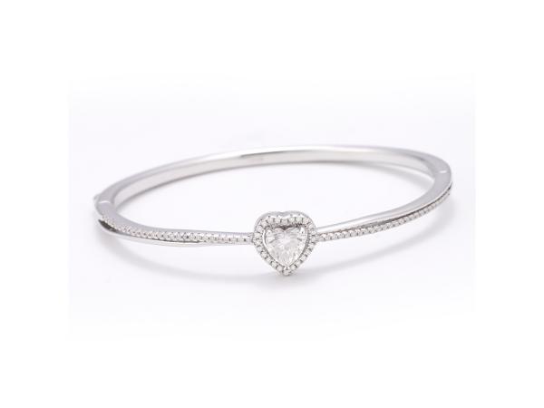 Armband hart briljant Moissaniet 1.50 carat