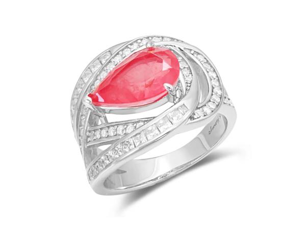 Design ring met briljanten Moissaniet 3.00 carat