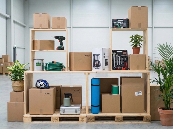 Retour veiling diverse producten