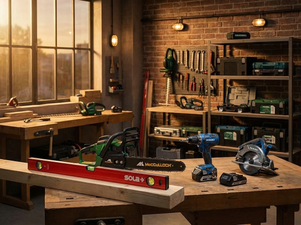 Verzendveiling | Sola, McCulloch, Hikoki