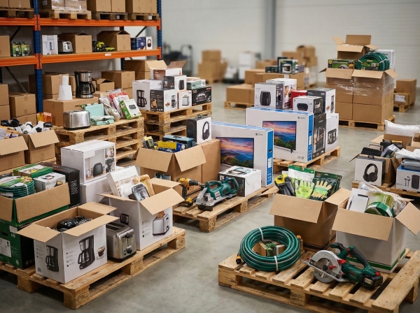 Mixveiling retourproducten van grote retailers