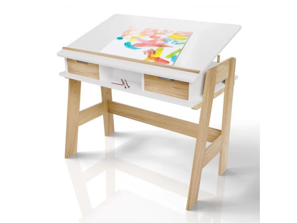 Kinderbureau Fietje Plus - Wit