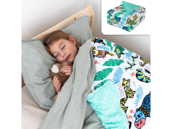 Calmzy Hoes 90x120 cm Fleece Deken Kinderen en Baby - Dieren