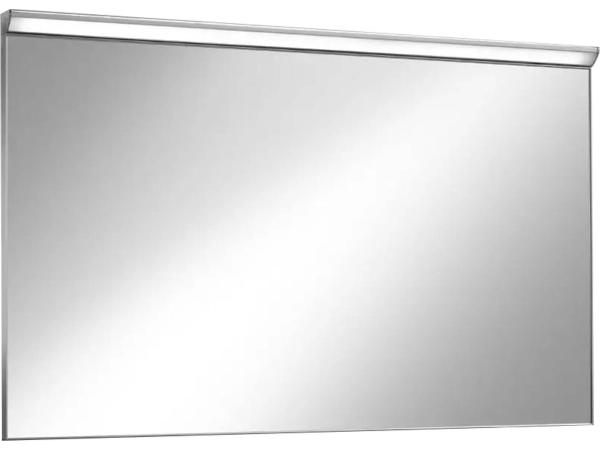 Novio spiegel 60x60cm ledverlichting en dimmer Wessel zilver