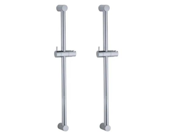 2x Royal Plaza glijstang 90cm Gondo chroom