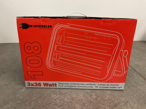 Interelek bouwlamp H07RN-F 3x1,5mm²