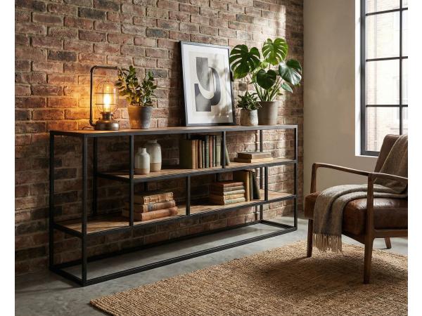 Luxe Teak TV Meubel 200x40x50cm