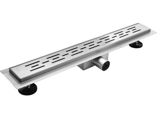  RVS douchegoot flens met uitneembaar sifon 100cm