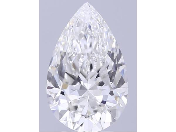Diamant - 2.05 carat Peer vorm geslepen diamant 