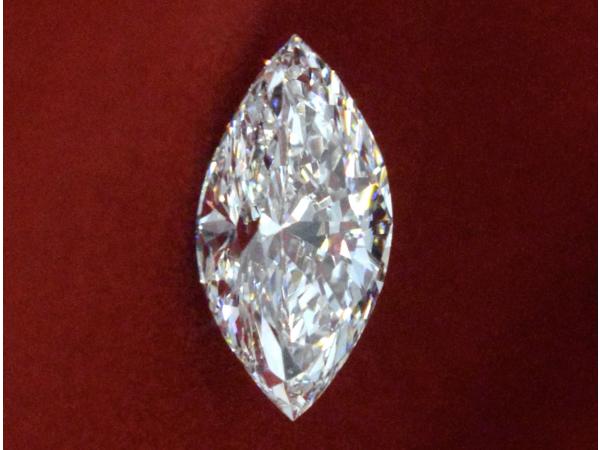 Diamant - 2.00 carat Marquise geslepen diamant 