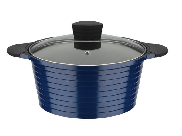 Casa Royale Kookpot 20cm Blauw (ook voor inductie)