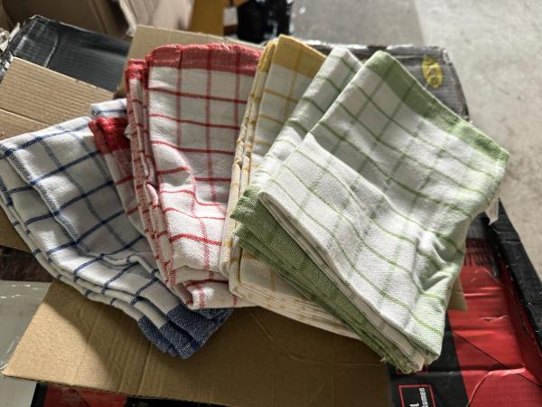 12x Partij horeca kwaliteit Theedoeken 