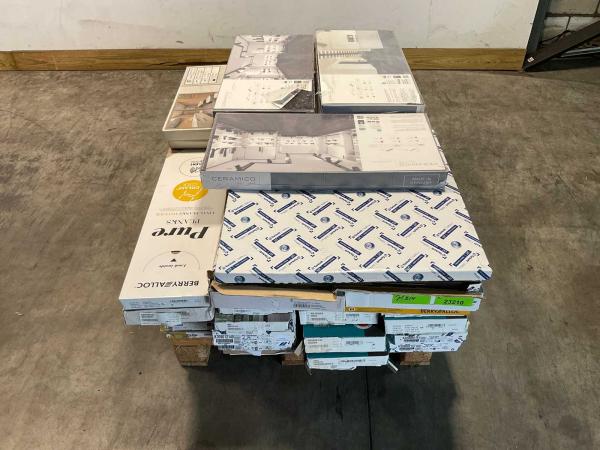 Laminaat – diverse soorten, ca. 96m²