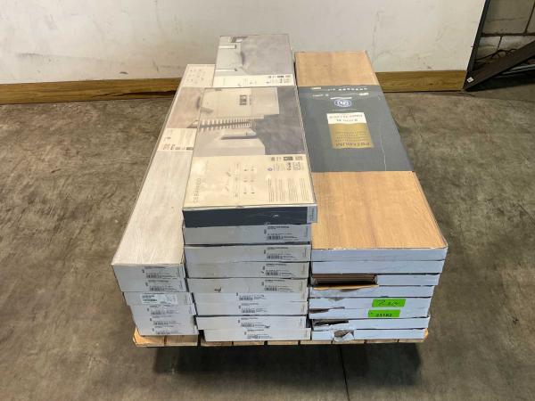 Laminaat – diverse soorten, ca. 68m²