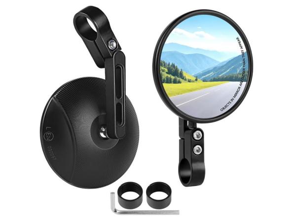 Draaibare stuurspiegel 22 mm-25 mm voor motorfiets,fiets sco