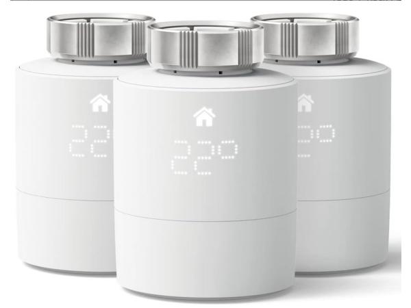 Tado 3-pack slimme thermostatische koppen