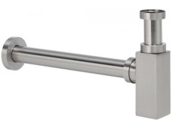 Sanifun Star Luxe Bekersifon Vierkant 5/4 x 32 mm geborsteld