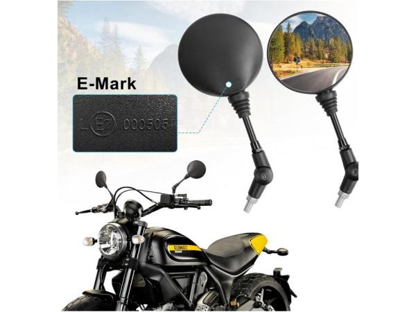 Universele Motorspiegel Rond