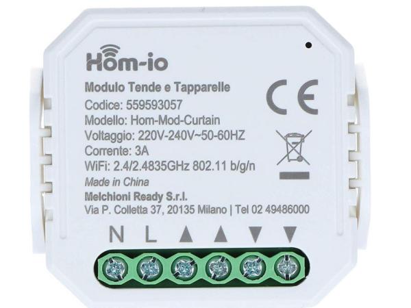 MOD-Curtain WLAN-schakelaar voor elektrische rolluiken