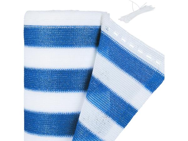 Zichtbreeknet - 1,5 x 6 m - gestreept HDPE