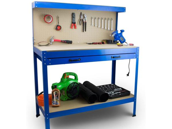 Werktafel / werkbank - 115 x 55 x 140cm 