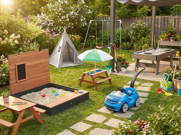 Verzendveiling speelgoed en diverse tuinartikelen 