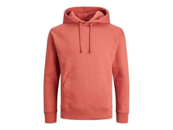 Jack &amp; Jones Star Basic Sweat Hood Cinnabar - S