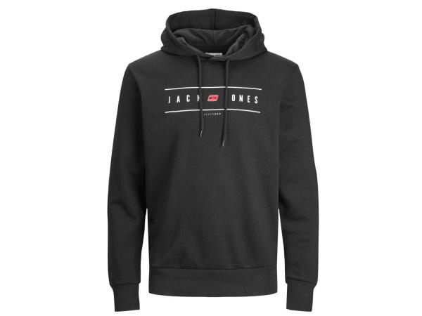 Jack &amp; Jones Elliot Sweat Hood Black - S