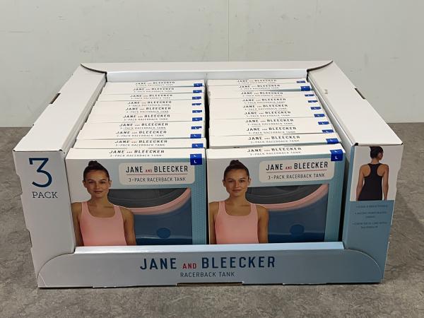 Jane and Bleecker sporttop maat L 20x 3-pack Racerback