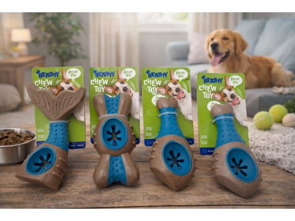 4x Beasty hondenspeelgoed – chew toy kauwspeelgoed voor honden