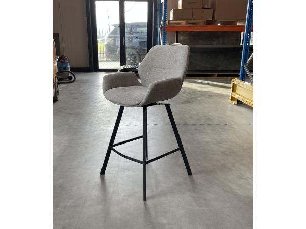 Barkruk ZH65 Lauren (set van 4) Weefstof - Taupe