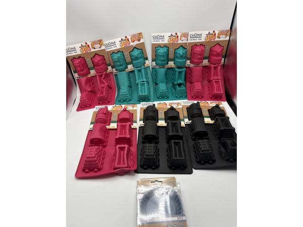 Partij siliconen bakvormen – La Cucina