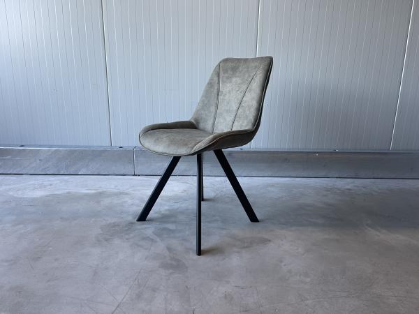 Eetkamerstoel Basko (set van 4) Stof- Groen