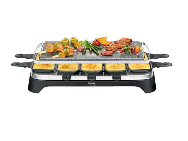 TEFAL Raclette - Steengrill Ambiance Smart (PR457B12)