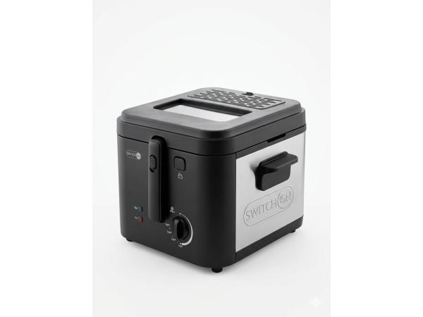 Switch on 2.5L Frituurpan met Kijkvenster 