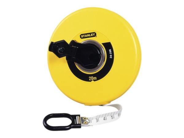 2x Stanley landmeter 20m fiberglas