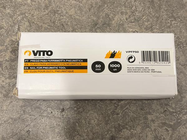 16x Vito brads 50mm 1000-pack