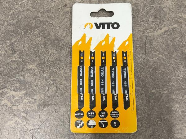 10x Vito decoupeerzaagblad 5-pack metaal