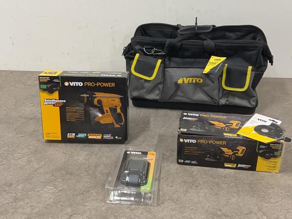 Vito gereedschapstas met inhoud Pro-Power