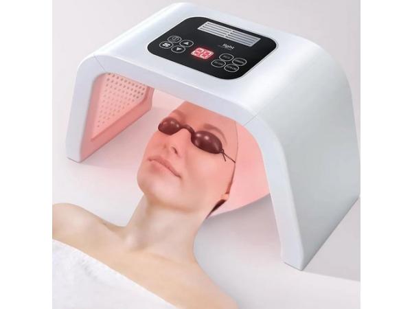 LED-gezichtslichttherapie-apparaat, 7-in-1 gekleurd LED-mask