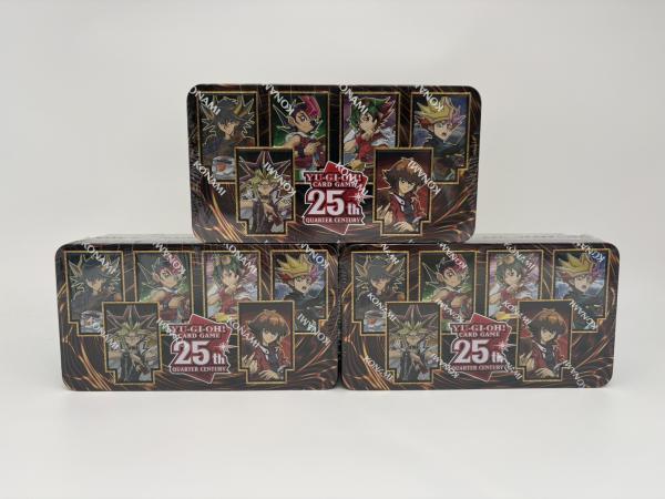 3x Yu-Gi-Oh! 25th Anniversary Tin: Dueling Heroes