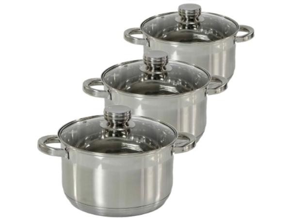 Frico Luxe Pannenset - 6-delig - Voorzien van 7-laags bodem!