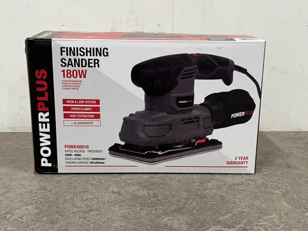 Powerplus vlakschuurmachine elektrisch POWE40010