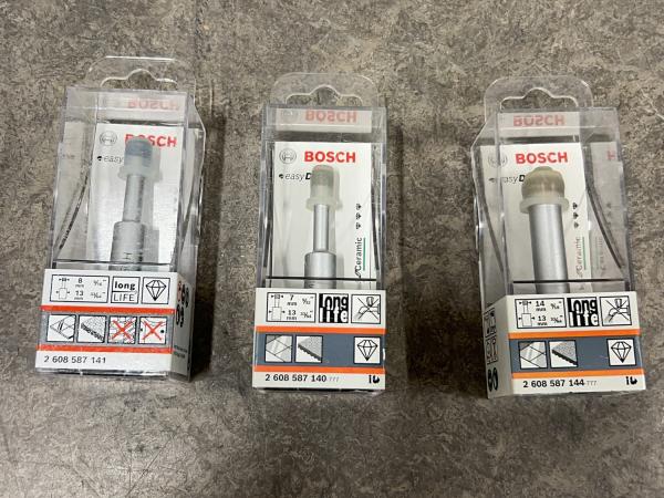 Bosch diamantboor set 3-delig EasyDry Best for Ceramic